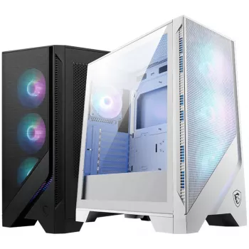 PC Case MSI MAG FORGE 320R AIRFLOW Micro Tower White