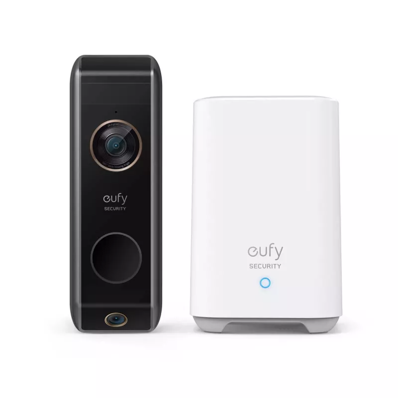 Eufy E8213 apsaugos kamera juoda balta dvigubo judesio aptikimo 16 GB