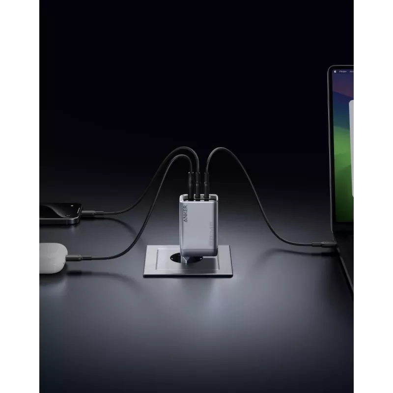 Mobiliojo įrenginio įkroviklis Anker A2688341 Universalus juodas AC vidaus 110–240 V 1 USB 2.0 2 USB-C