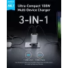Mobiliojo įrenginio įkroviklis Anker A2688341 Universalus juodas AC vidaus 110–240 V 1 USB 2.0 2 USB-C
