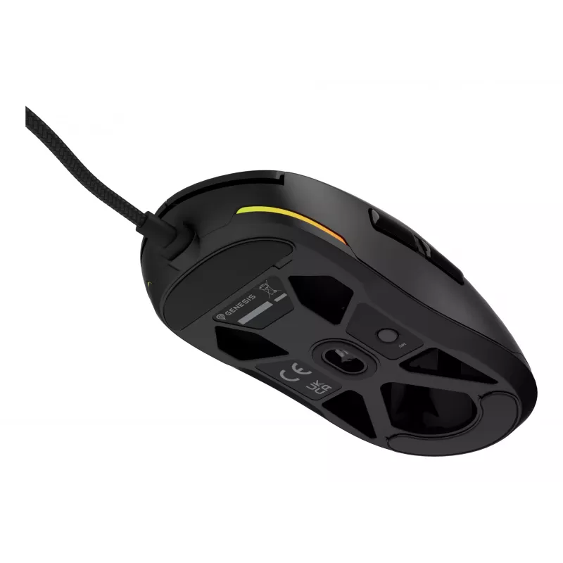 GENESIS Krypton 660 pelė, žaidimams, dešiniarankiams, USB Type-A, optinė, 12000 DPI