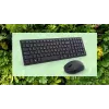 DELL KM555 Tylus klaviatūros ir pelės rinkinys, universalus RF belaidis + Bluetooth, QWERTY JAV tarptautinis, juoda