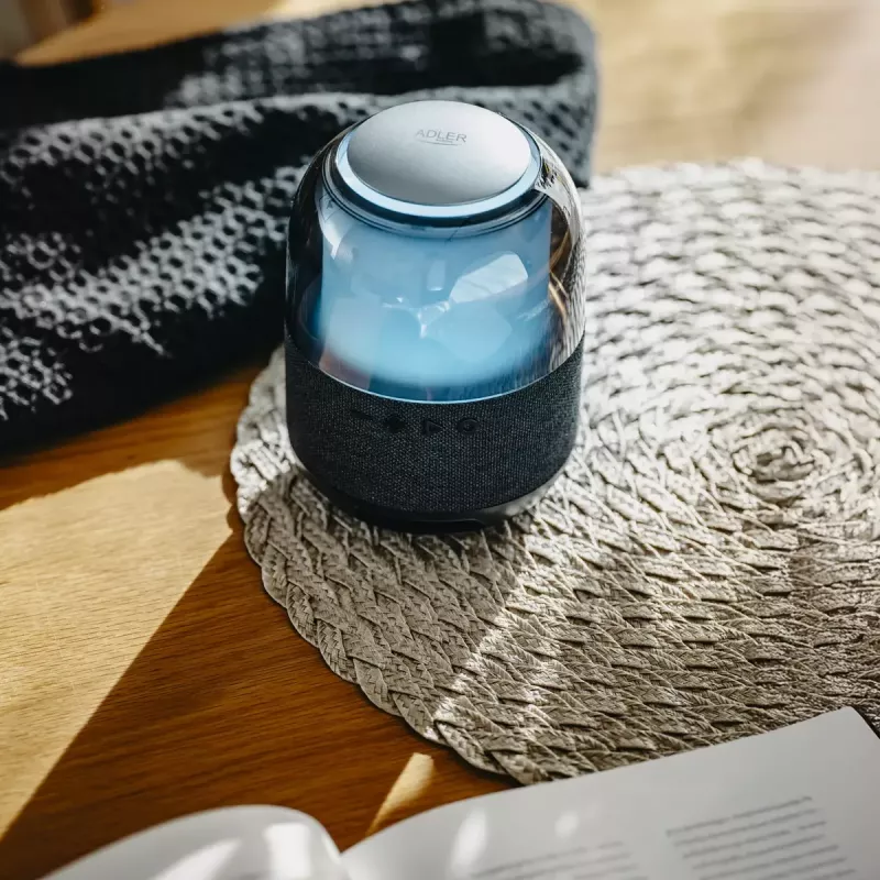 Nešiojamas „Bluetooth“ garsiakalbis Adler AD 1904, 8W galia, kompaktiškas belaidis garsas