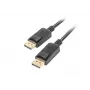 LANBERG DisplayPort M/m kabelis 19 kontaktų V1.2 4k 1.8 m juodas