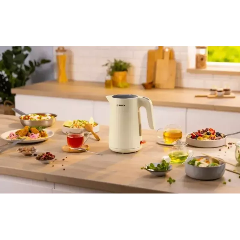 Elektrinis virdulys Bosch TWK2M167 1,7 L 2400 W, belaidis su 360° pagrindu, automatinis išsijungimas, apsauga nuo virimo be vandens