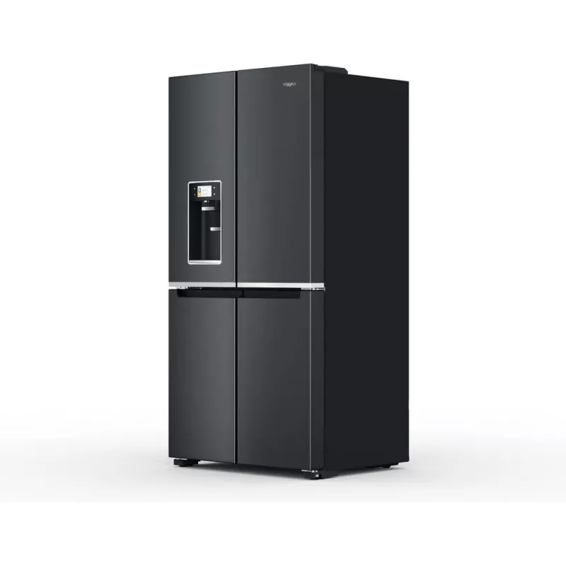 Whirlpool WQ9I FO2BX EF šaldytuvas šoninis Freestanding 592 L Juoda