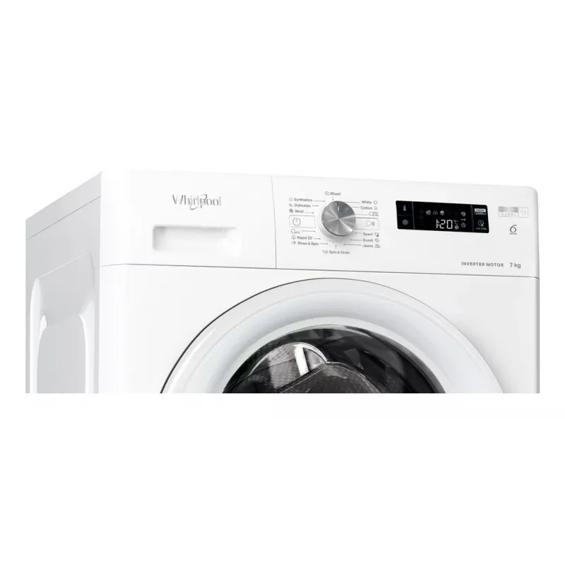 Whirlpool FFS 7469 W EE skalbimo mašina Priekinio užpildymo 7 kg 1351 RPM Balta