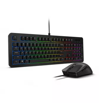 Lenovo GX31N91913 klaviatūra su pele, žaidimams, USB, JAV anglų, juoda