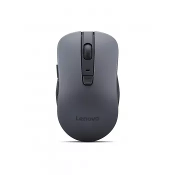 Belaidė abiem rankoms tinkama pelė Lenovo WL310 Office — Bluetooth, optinė 1200 DPI, 6 mygtukai, ratukas, pilka, maitinama baterijomis