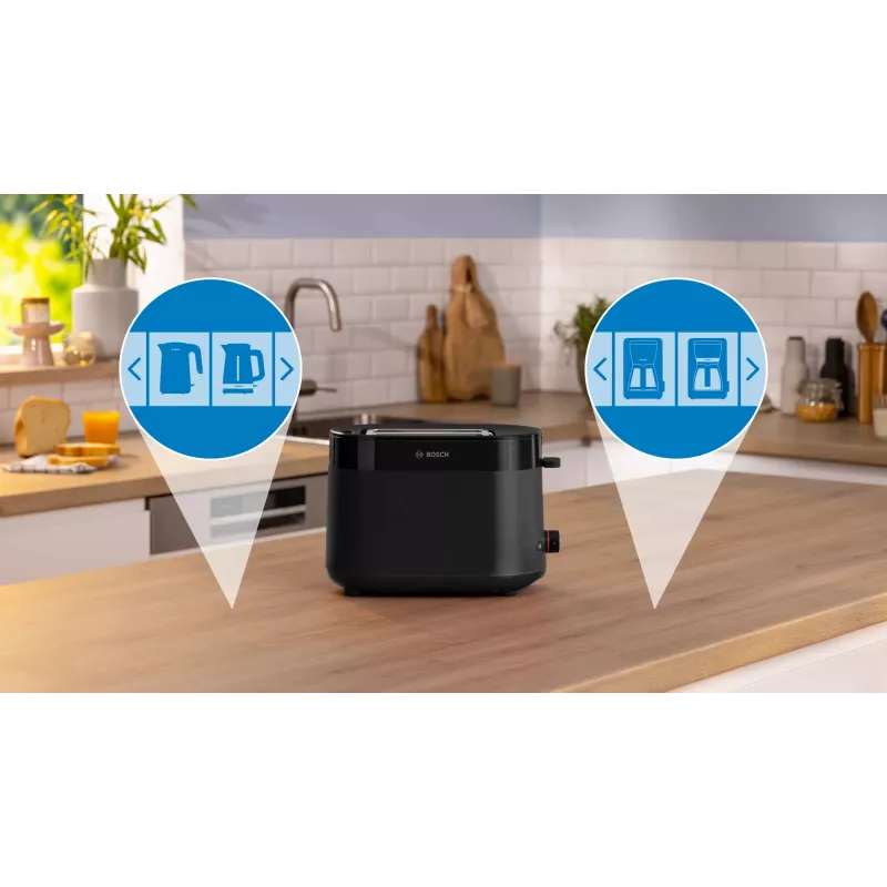 Bosch TAT2M123 skrudintuvas 6 2 riekės 950 W Juodas
