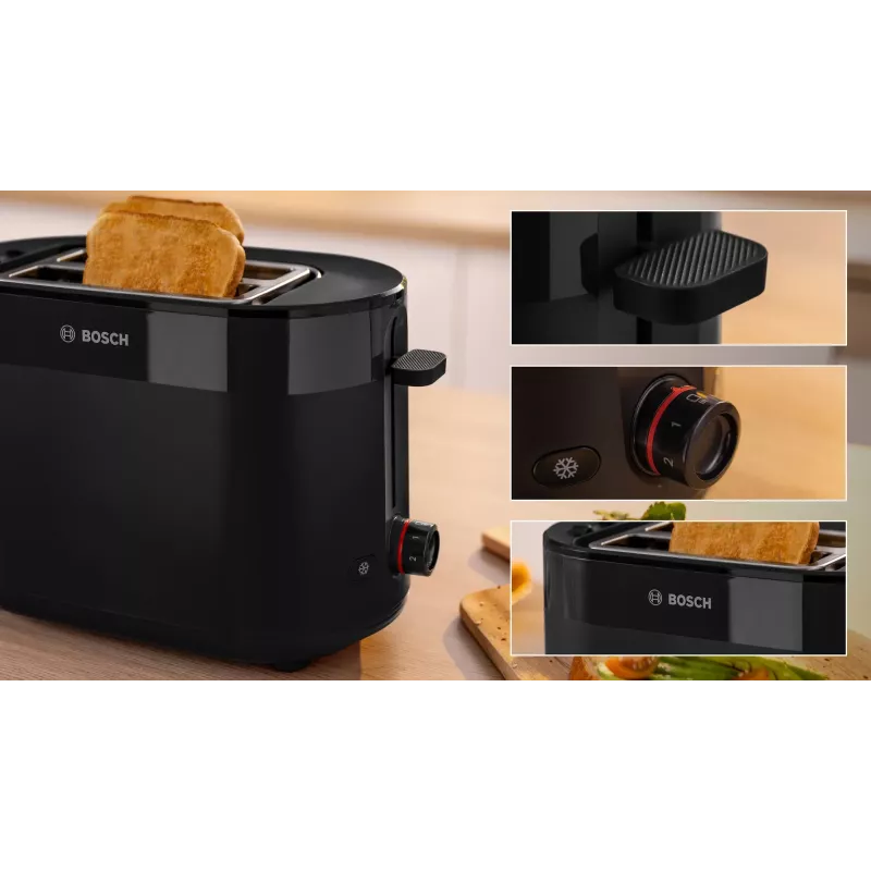 Bosch TAT2M123 skrudintuvas 6 2 riekės 950 W Juodas
