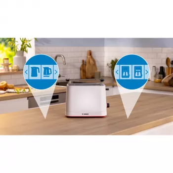 Bosch TAT3M121 skrudintuvas 4 riekėms 950 W Baltas