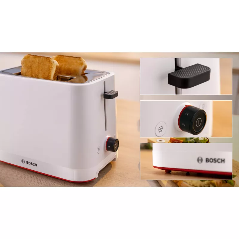 Bosch TAT3M121 skrudintuvas 4 riekėms 950 W Baltas