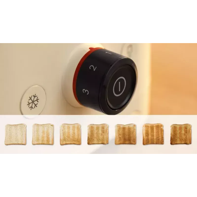 Skrudintuvas Bosch Compact TAT3M127 — 2 lizdai, smėlio spalvos plastikinis korpusas, kompaktiškas dizainas