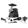 Mėsmalė Bosch MFWS430B — 1900 W, 2 greičiai, 2,5 kg/min, Juoda/Sidabrinė, 4,3 kg