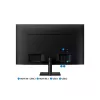 27 colių Samsung M50D monitorius — 27 colių Full HD (1920×1080), VA LED, 4 ms, 178° žiūrėjimo kampas, įmontuoti garsiakalbiai, USB šakotuvas, VESA, juoda