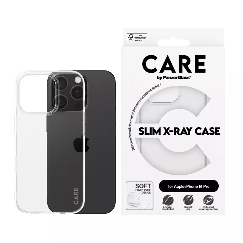 PanzerGlass CARE™ by ® X-Ray dėklas iPhone 16 Pro
