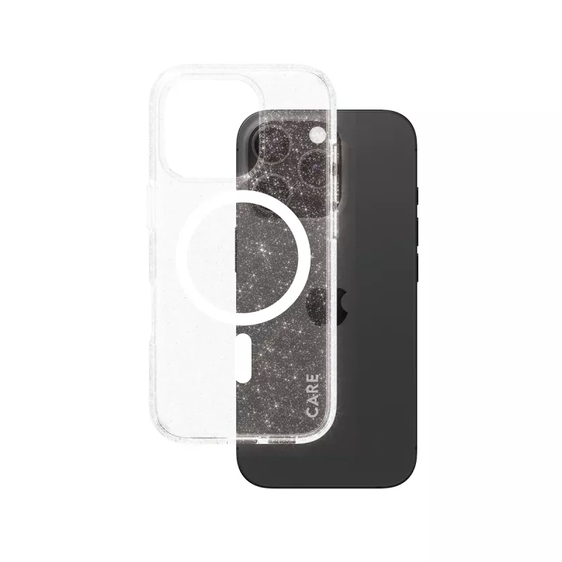 PanzerGlass CARE™ by ® Urban Combat Case Star Lit w. White MagSafe iPhone 16 Pro
