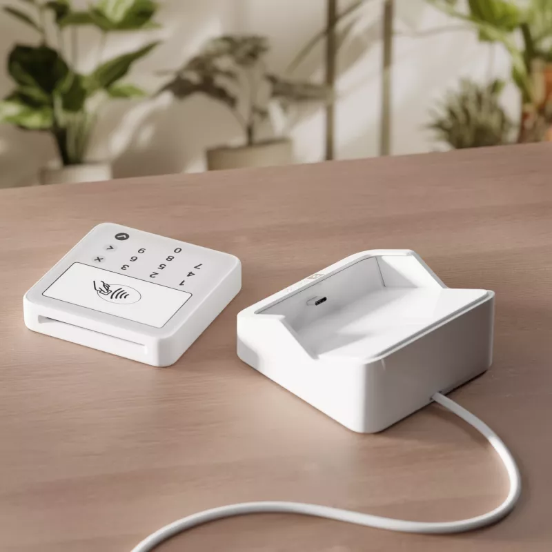 SumUp Solo Lite & Charging Station išmanusis kortelių skaitytuvas Baterija Balta