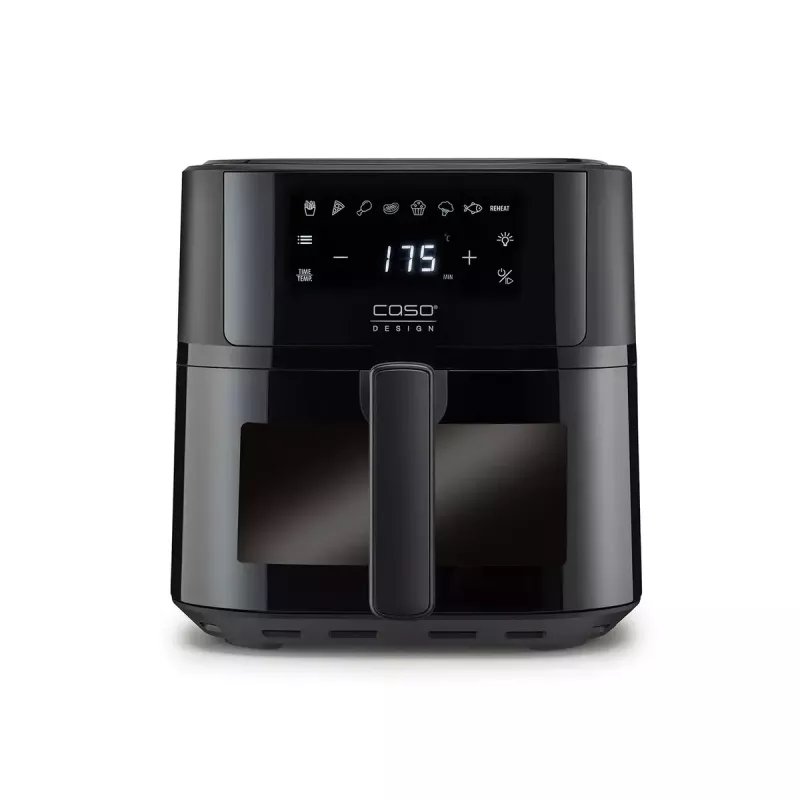 Oro gruzdintuvė Caso Designer oro gruzdintuvė 6.0 — 1700 W, 6 l talpa, juoda