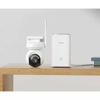 IP apsaugos kamera Reolink Argus serija B440 — 4K lauko baterija, pasukimas ir pakreipimas, 90° H / 50° V / 110° D, belaidė, balta
