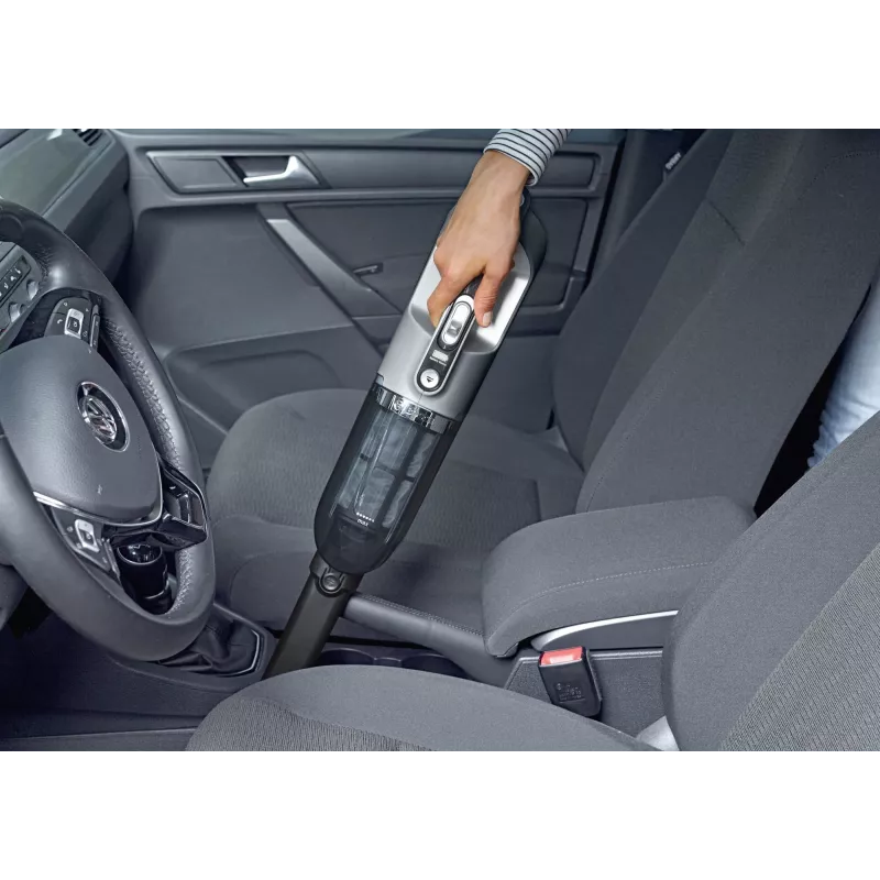 Stick vacuum Bosch BCH3P210 2‑in‑1, dry cleaning, 0.4 L dust container, cordless + mains, Pilka/Juoda, 3 kg