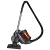 Bemaišis dulkių siurblys Adler AD 7065 — 700 W, 1,6 l dulkių konteineris, HEPA, 9 m veikimo spindulys, juoda/raudona