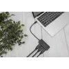 DIGITUS USB-C - 3x DP MST vaizdo koncentratorius DP 1.4. 4K/60Hz