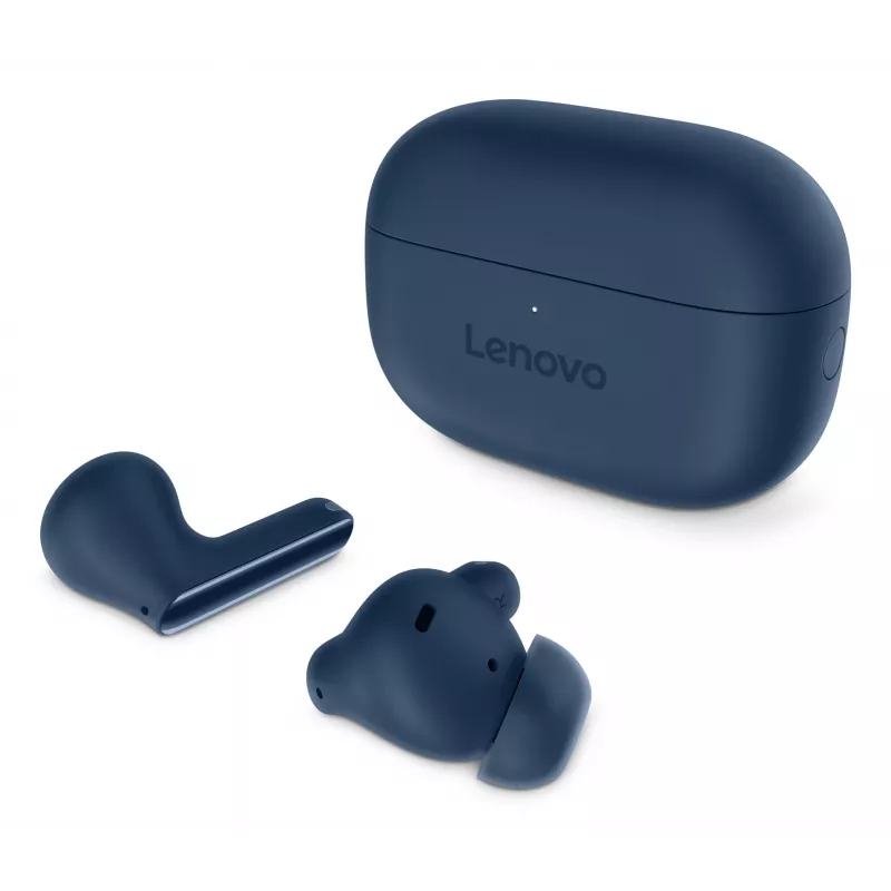 Ausinės „Lenovo YOGA PC Edition“ tikros belaidės stereo (TWS) į ausį skirtos pokalbiams ir muzikai, USB‑C, mėlynos, 20–20000 Hz, 10 m veikimo nuotolis