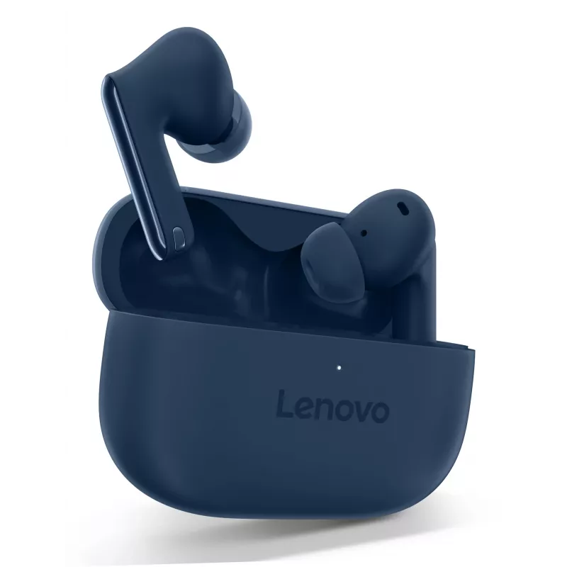 Ausinės „Lenovo YOGA PC Edition“ tikros belaidės stereo (TWS) į ausį skirtos pokalbiams ir muzikai, USB‑C, mėlynos, 20–20000 Hz, 10 m veikimo nuotolis