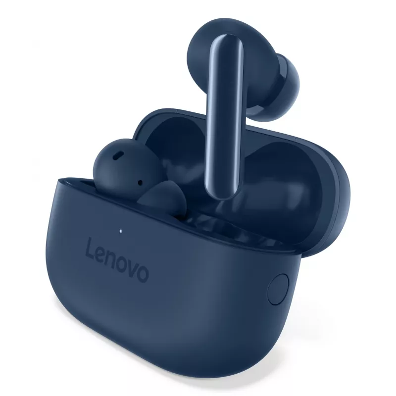 Ausinės „Lenovo YOGA PC Edition“ tikros belaidės stereo (TWS) į ausį skirtos pokalbiams ir muzikai, USB‑C, mėlynos, 20–20000 Hz, 10 m veikimo nuotolis