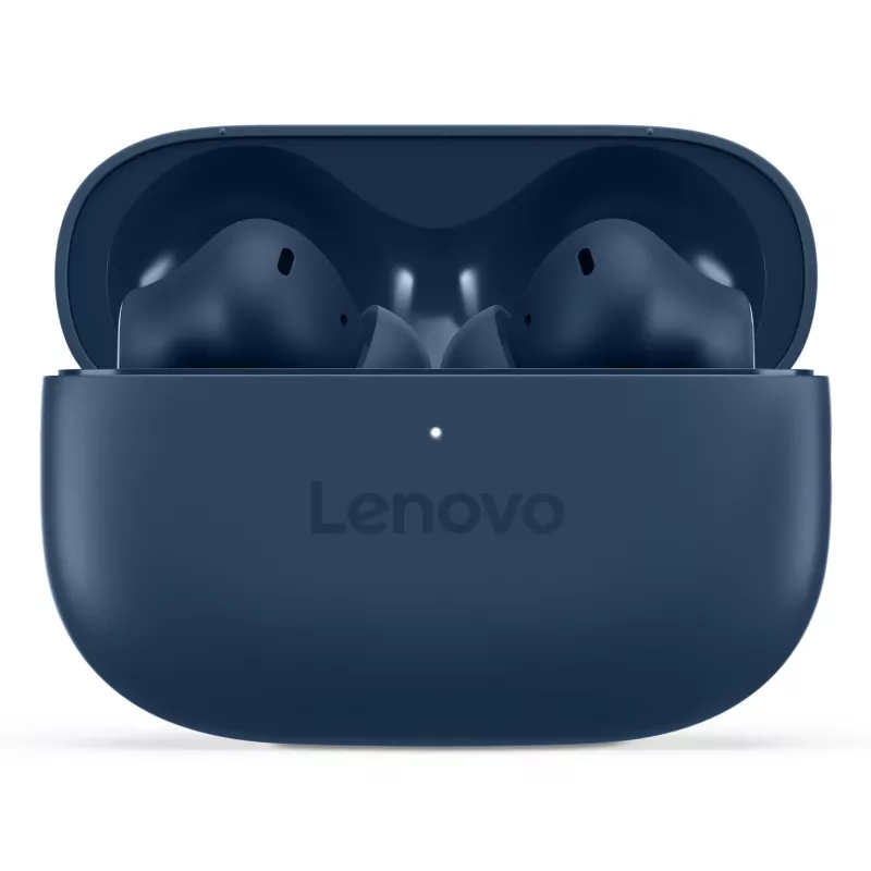 Ausinės „Lenovo YOGA PC Edition“ tikros belaidės stereo (TWS) į ausį skirtos pokalbiams ir muzikai, USB‑C, mėlynos, 20–20000 Hz, 10 m veikimo nuotolis