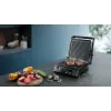 Philips 7000 serijos kontaktinis grilis, juodas, stačiakampis, liečiamasis, 220 °C, šarnyrinis dangtis, užrakinamas dangtis, 180°