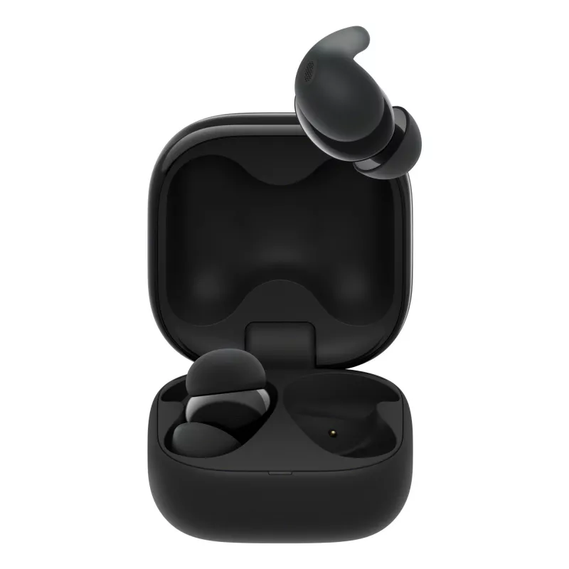 Belaidės ausinės Sony LinkBuds Fit WFLS910NB — Bluetooth, 20–20000 Hz, 10 m diapazonas, 75 g, juodos