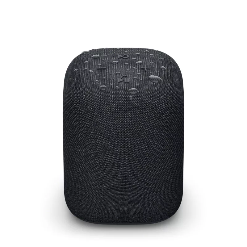 Nešiojamasis „Bluetooth“ garsiakalbis „Sony SRS-LS1 Juoda“ – atsparus vandeniui, kompaktiškas dizainas
