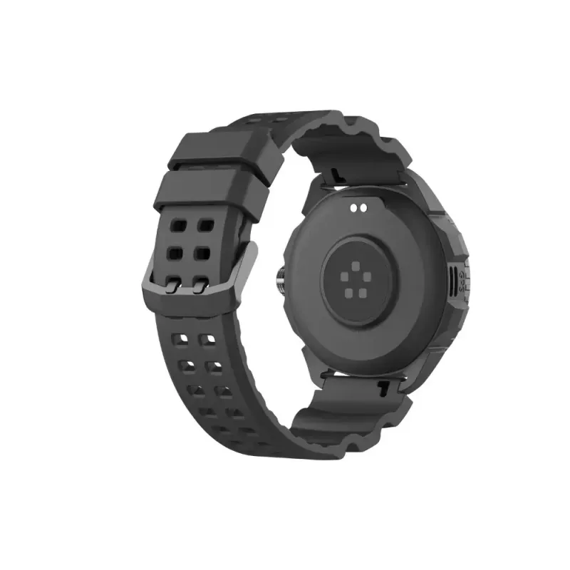 Išmanusis laikrodis Hammer Hammer Watch 2 Juoda — 1,5 colio AMOLED, GPS, atsparus vandeniui, širdies ritmo stebėjimas, kūno rengybos stebėjimas