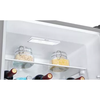 Gorenje Kombinuotas šaldytuvas-šaldiklis N619EAXL4 SI, 304 L, No Frost (šaldytuvas), SN-N, 6 kg/24h, E, Pilka