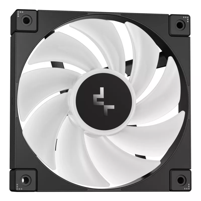 Vandens aušintuvas DeepCool LT360, 3x 120 mm ventiliatoriai, 2400 RPM, 72,04 cfm, 41 cm vamzdeliai, aliuminio radiatorius, juoda