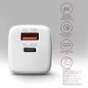 Mobiliojo įrenginio įkroviklis Axagon ACU-PQ20W Universal White