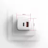 Mobiliojo įrenginio įkroviklis Axagon ACU-PQ20W Universal White