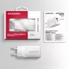 Mobiliojo įrenginio įkroviklis Axagon ACU-PQ20W Universal White