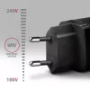 Axagon ACU-PQ30 PD3.0 & QC4+ 2xIŠVADŲ sieninis įkroviklis 30W