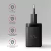 Axagon ACU-PQ30 PD3.0 & QC4+ 2xIŠVADŲ sieninis įkroviklis 30W