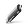 „Axagon CRE-SAC“ SuperSpeed USB-C+USB-A kortelių skaitytuvas 5 Gbps