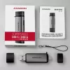 „Axagon CRE-SAC“ SuperSpeed USB-C+USB-A kortelių skaitytuvas 5 Gbps