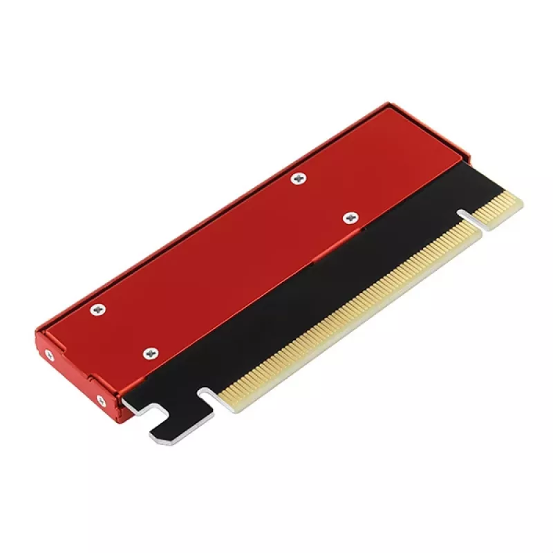 Axagon PCEM2-S PCIe x16 - M.2 NVMe M-key lizdo adapteris, su pasyviu aliuminio radiatoriumi