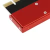 Axagon PCEM2-S PCIe x16 - M.2 NVMe M-key lizdo adapteris, su pasyviu aliuminio radiatoriumi