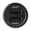 Axagon PWC-5V5 SMART automobilinis kroviklis 24W, 2x USB-A prievadas, 5V/2.4A + 5V/2.4A