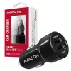 Axagon PWC-5V5 SMART automobilinis kroviklis 24W, 2x USB-A prievadas, 5V/2.4A + 5V/2.4A