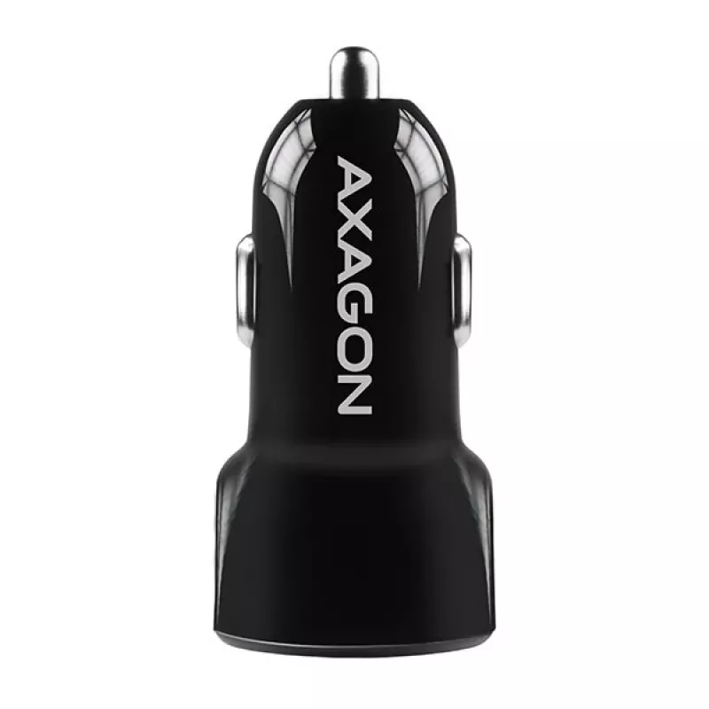 Axagon PWC-5V5 SMART automobilinis kroviklis 24W, 2x USB-A prievadas, 5V/2.4A + 5V/2.4A
